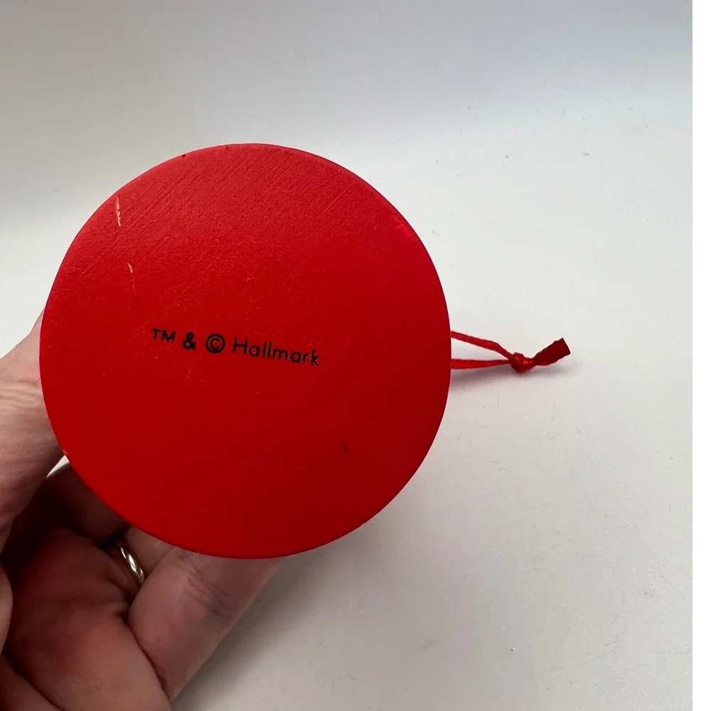 Hallmark red silver